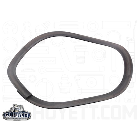 Huyett Wave Washer, Steel, Plain Finish WW3M-0052